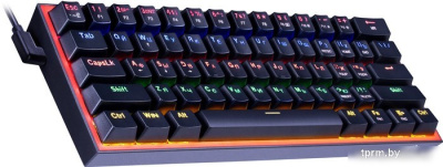 Клавиатура Redragon Fizz (черный/красный) 