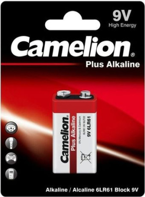 Батарейка Camelion 6LR61 Plus Alkaline BL-1 6LR61-BP1 1 шт