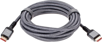 Кабель AOPEN ACG859A-5 HDMI - HDMI (5 м, серый) 