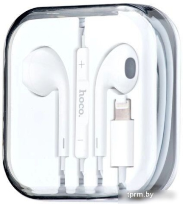 Наушники Hoco M111 Lightning (белый) 