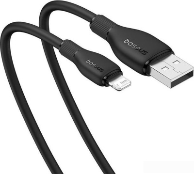Кабель Baseus Pudding Series USB Type-A - Lightning (2 м, черный) 
