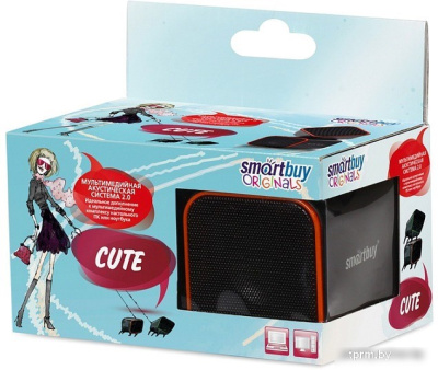 Акустика SmartBuy Cute (черный/красный) [SBA-2590] 