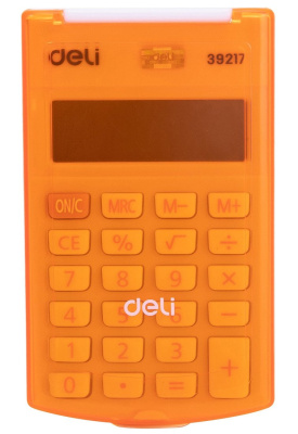 Калькулятор Deli E39217/OR 