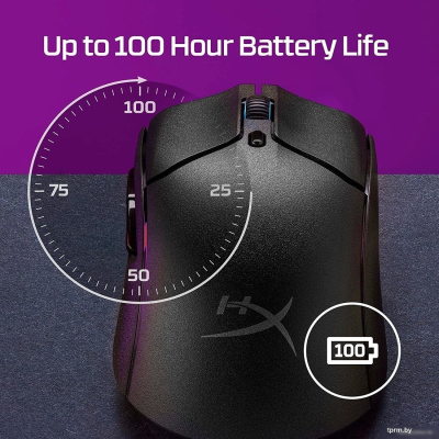 Игровая мышь HyperX Pulsefire Haste 2 Wireless (белый) 