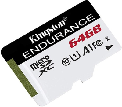 Карта памяти Kingston High Endurance microSDXC 64GB 