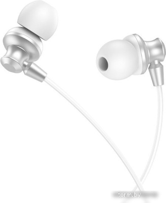 Наушники Hoco M98 (серебристый/белый) 