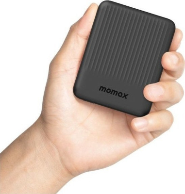 Внешний аккумулятор Momax Q.MAG Minimal IP122 5000mAh (черный) 