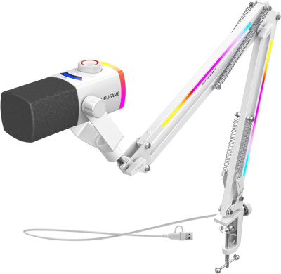 Проводной микрофон FIFINE AM8PROTW (белый) 