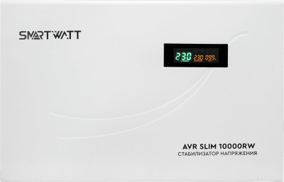 Стабилизатор напряжения SmartWatt AVR SLIM 10000RW 