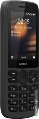 Мобильный телефон Nokia 215 4G (черный) 
