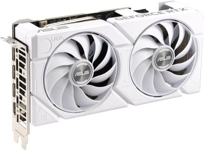 Видеокарта ASUS Dual GeForce RTX 4060 Ti Evo White OC Edition 8GB GDDR6 DUAL-RTX4060TI-O8G-EVO-WHITE  Видеокарта ASUS Dual GeForce RTX 4060 Ti Evo White OC Edition 8GB GDDR6 DUAL-RTX4060TI-O8G-EVO-WHITE