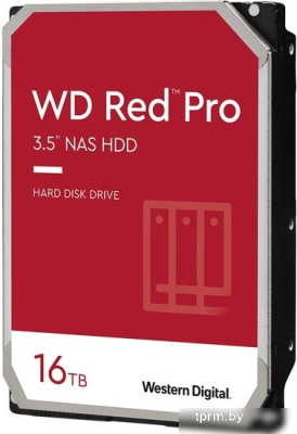 Жесткий диск WD Red Pro 16TB WD161KFGX 
