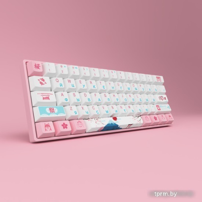 Клавиатура Akko 3061 World Tour Tokyo R2 (Akko CS Jelly Pink) 