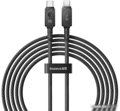 Кабель Baseus Unbreakable Series USB Type-C - USB Type-C (2 м, черный) 