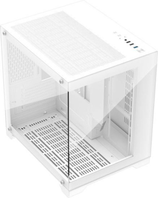 Корпус 1stPlayer MV5-TRANSPARENT (белый) 