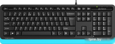 Клавиатура A4Tech Fstyler FKS10 (черный/синий) 