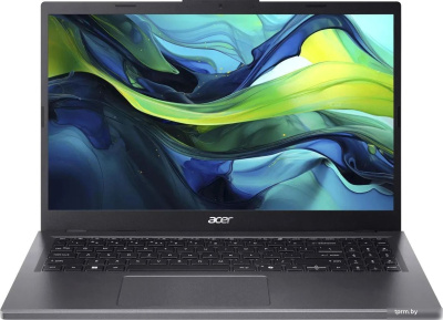 Acer Aspire 15/ A15-41M-R3RM/ R5-8640HS/ 15.6 ComfyView FHD IPS AG 16:9/ AMD Radeon 760M/ 16GB/ 512GB/ Win11H/ Steel Gray ноутбук NX.KVXEL.002 