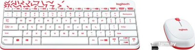Logitech MK240 Nano 920-008212 (белый) 