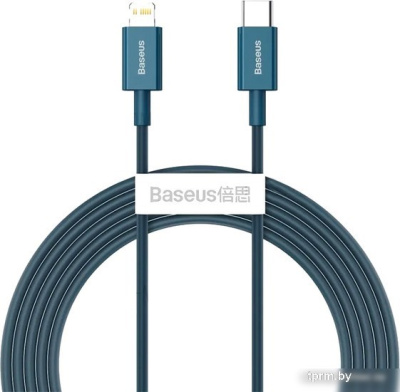 Кабель Baseus Superior USB Type-C - Lightning (2 м, синий) 