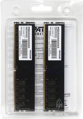 Оперативная память Patriot Signature Line 2x16GB DDR4 PC4-25600 PSD432G3200K 