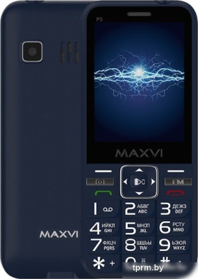 Мобильный телефон Maxvi P3 (синий) 