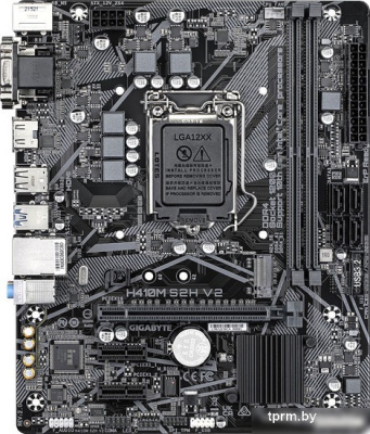 Материнская плата Gigabyte H410M S2H V2 (rev. 2.0) 