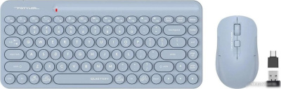 Офисный набор A4Tech Fstyler FG3200 Air2 (синий) 