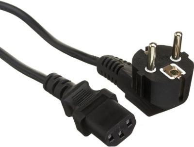 Кабель ExeGate Power PC-1,8P 1.8 м 0.75 мм Cu угловая