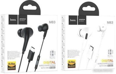 Наушники Hoco M83 USB Type-C (черный) 