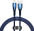 Кабель Baseus Glimmer Series Fast Charging Data Cable USB Type-A - Lightning 2.4A CADH000303 (2 м, синий) 