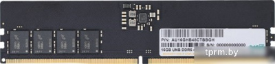 Оперативная память Apacer 16ГБ DDR5 4800МГц AU16GHB48CTBBGH 