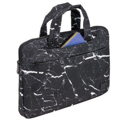 Сумка BRAUBERG Marble 270835 (белый/черый) 