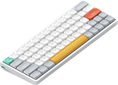 Клавиатура NuPhy Air60 V2 Ionic White (NuPhy Low Profile Moss)