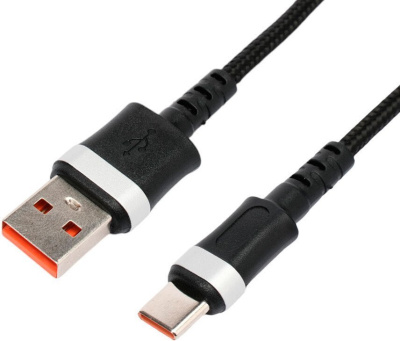 Кабель Cablexpert USB Type-C - USB Type-A CCP-USB2-AMCM-66W-1M (1 м, черный) 