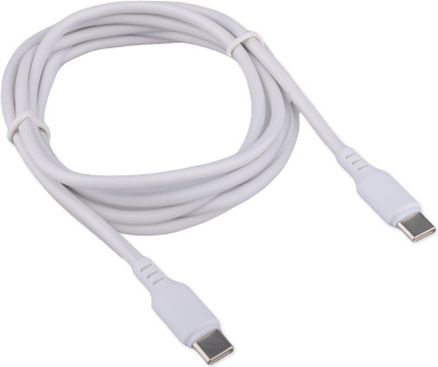 Кабель Cablexpert CC-USB2-CMCM-100-1.8M-W USB Type-C - USB Type-C (1.8 м, белый) 