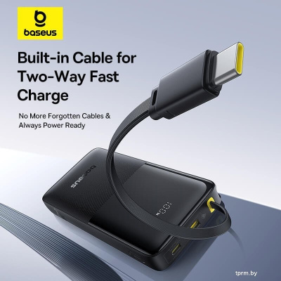 Внешний аккумулятор Baseus Bipow 2 Power Bank 10000mAh (черный) 