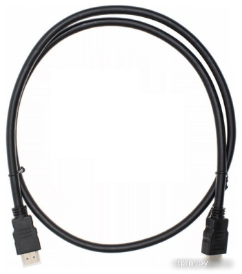 Кабель CACTUS HDMI - HDMI CS-HDMI.1.4-1 (1 м, черный) 