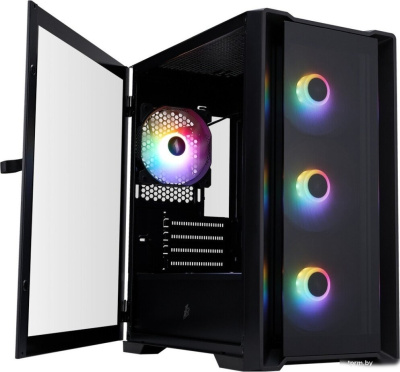 Корпус 1stPlayer TRILOBITE T4-G FRGB (черный) 