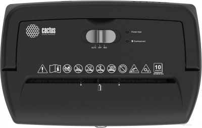 Шредер CACTUS CS-SH-10-21-5X18 