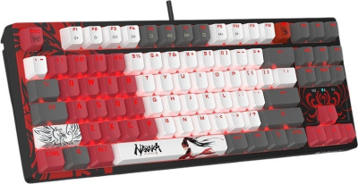 Клавиатура A4Tech Bloody S87 Naraka (Bloody BLMS Red Plus) 
