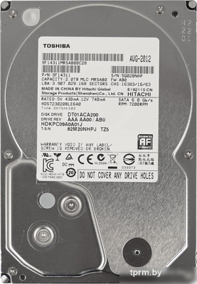 Toshiba DT01ACA 2TB (DT01ACA200) 