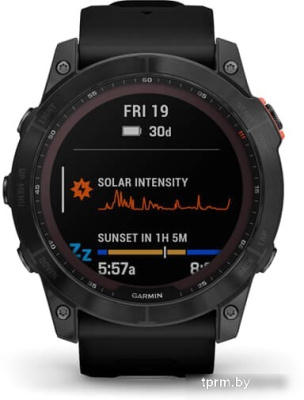Умные часы Garmin Fenix 7X Solar 51 мм (сланцево-серый/черный) 