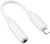 Кабель Borofone BV22 3.5 Jack - Lightning (0.15 м, белый) Кабель Borofone BV22 3.5 Jack - Lightning (0.15 м, белый)