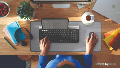 Коврик для мыши Logitech Desk Mat (серый) 