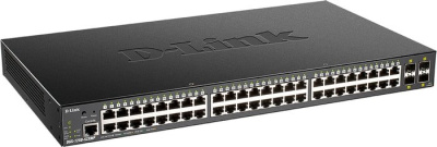 Управляемый коммутатор 2-го уровня D-Link DGS-1250-52XMP 