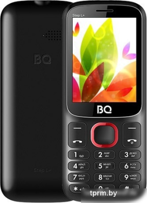 Мобильный телефон BQ-Mobile BQ-2440 Step L+ (черный/красный) 
