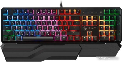 Клавиатура A4Tech Bloody B975P (черный/красный) 