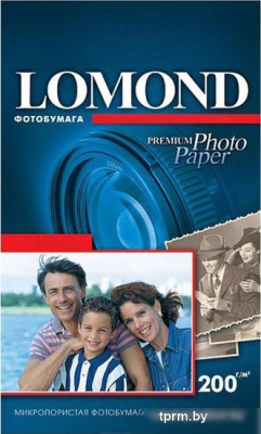 Фотобумага Lomond суперглянцевая односторонняя A6 200 г/кв.м. 750 листов (1106203) 