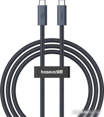 Кабель Baseus Flash Series 2 USB4 Full Featured Data Cable 240W USB Type-C - USB Type-C (1 м, черный) 