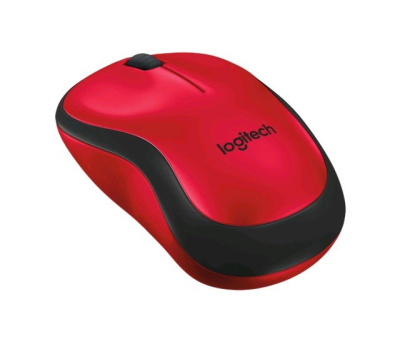 Мышь Logitech M220 Silent (красный) [910-004880] 
